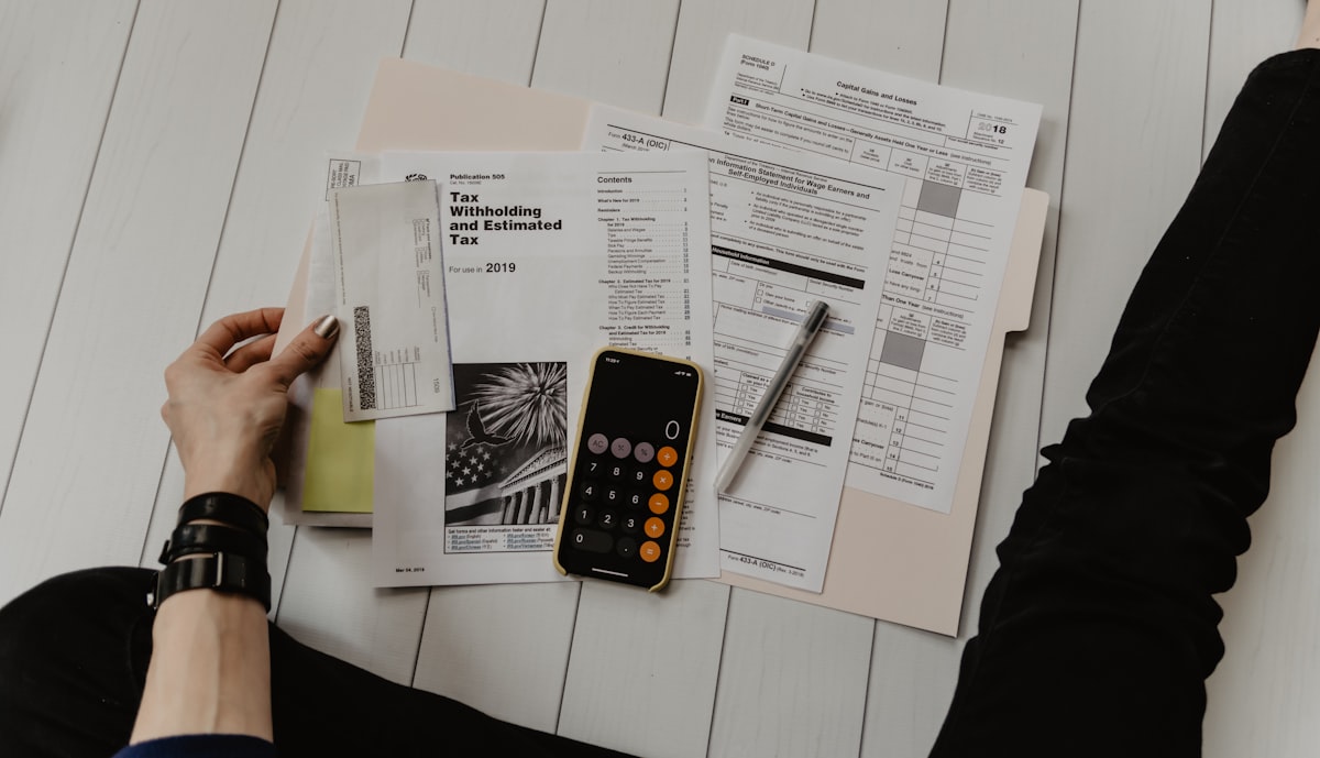 Accountant working in Singapore office