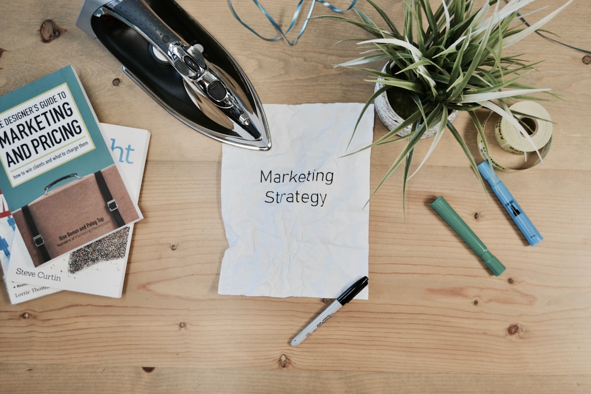 Marketing professionals planning strategies